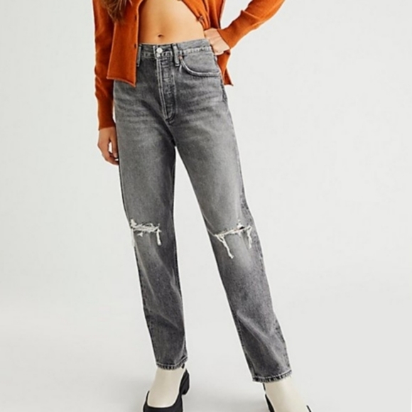 Agolde Loose Fit 90s Jeans Outline - Picture 3 of 10